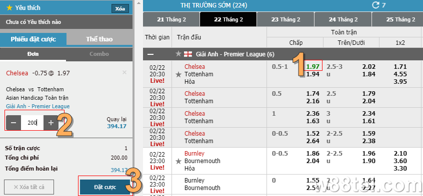 Kèo Chấp 2.25 Tilekeonhacai Là Gì? Cách Chơi Kèo 2 1/4 Chi Tiết Nhất 4 Bí quyết chơi kèo 2.25 cược chấp luôn thắng
